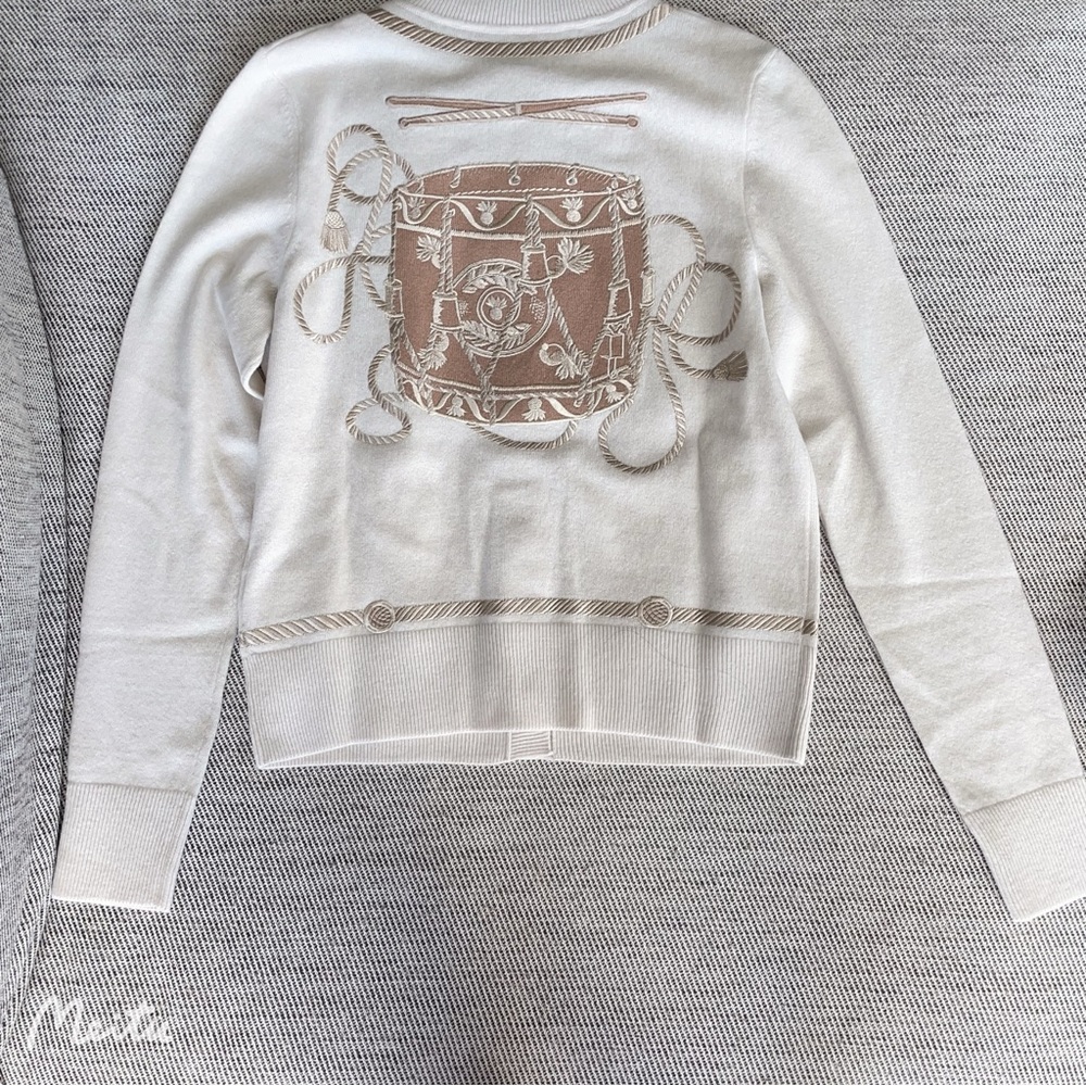 HP!🦋Authentic Hermes Cardigan Size 34 - Picture 9 of 11